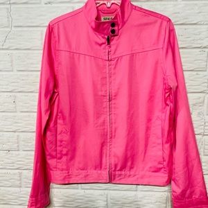 Golfing Jacket Light Weight with Zipper Accents on Sleeves - NWT